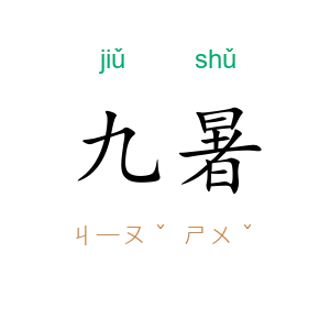 九暑