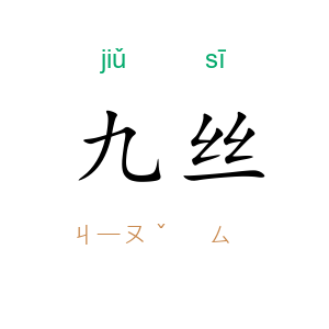 九丝