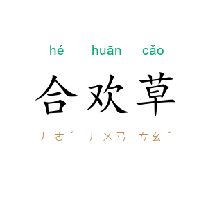 合欢草