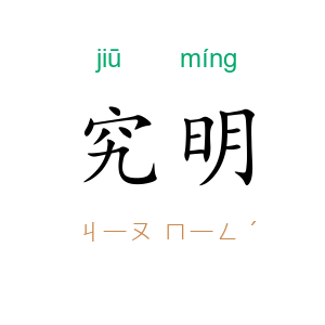 究明