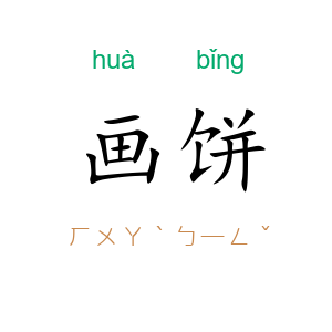 画饼