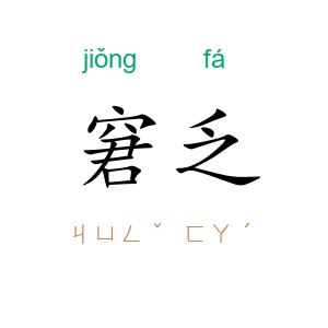 窘乏
