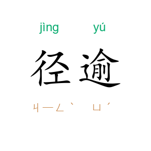 径逾