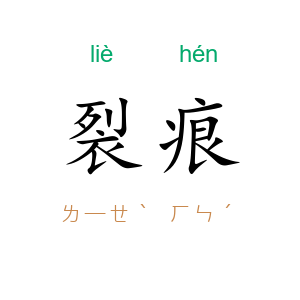裂痕