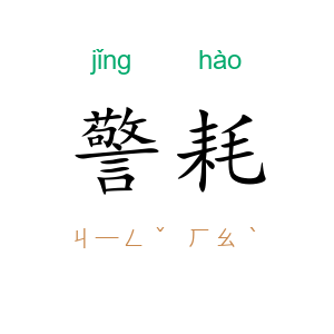 警耗