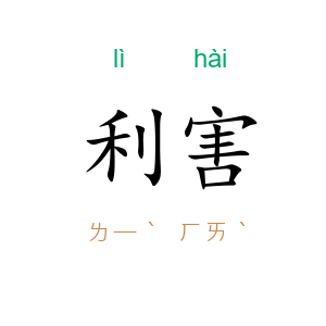 利害