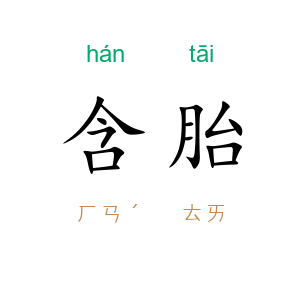 含胎