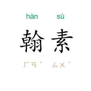 翰素