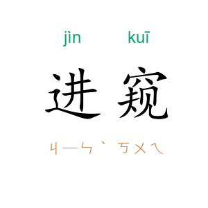 进窥