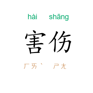害伤