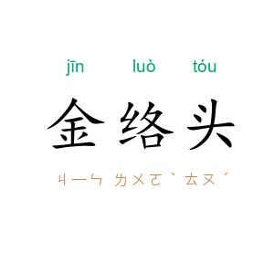 金络头