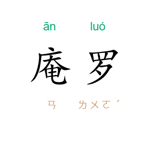 庵罗