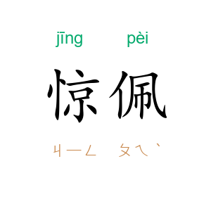 惊佩