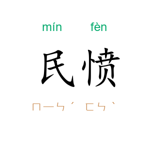 民愤