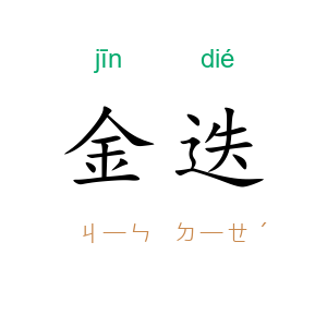 金迭
