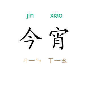 今宵