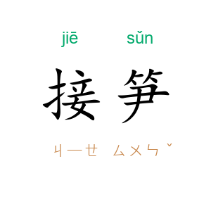 接笋
