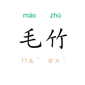 毛竹