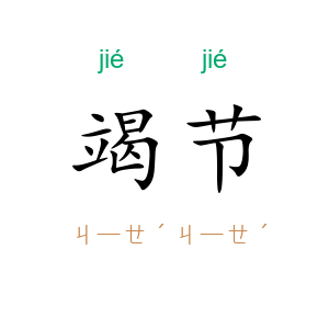 竭节