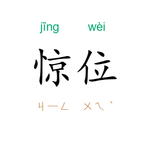惊位