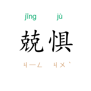 兢惧