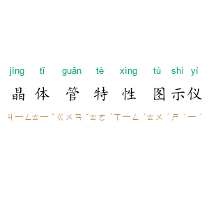 晶体管特性图示仪