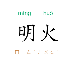 明火