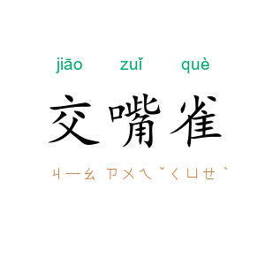 交嘴雀