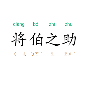 将伯之助