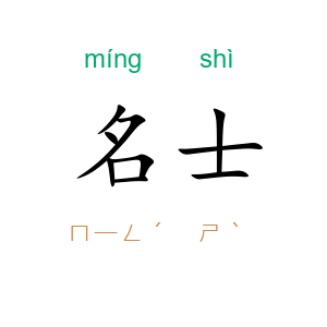 名士