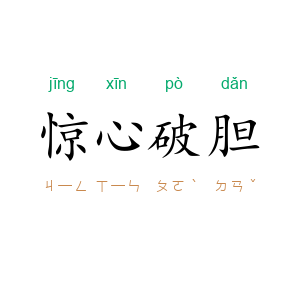 惊心破胆