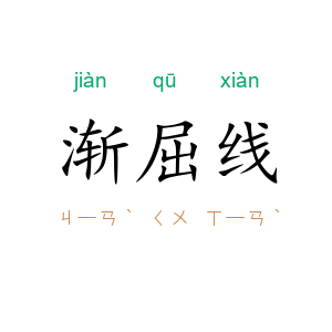 渐屈线