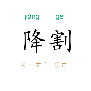 降割