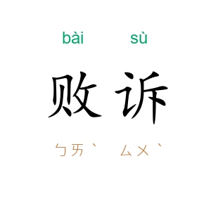 败诉