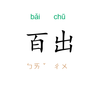 百出