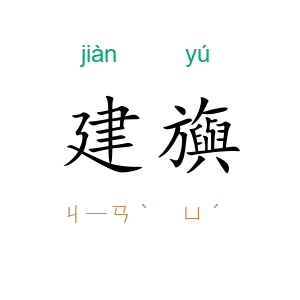 建旟