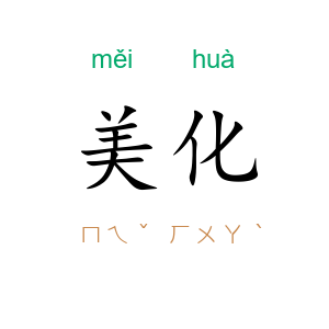 美化