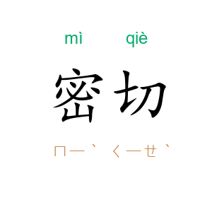 密切