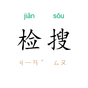 检搜