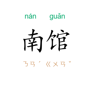 南馆