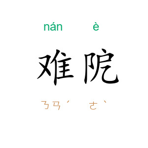 难阸