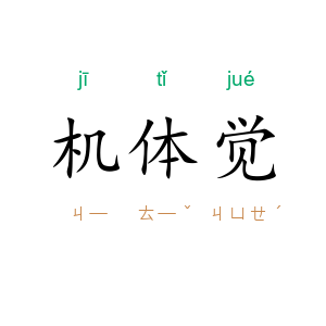 机体觉
