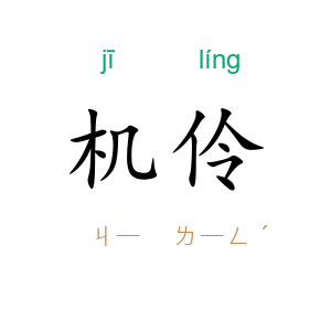 机伶