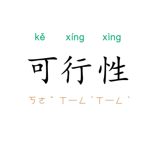 可行性