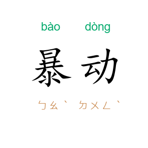 暴动