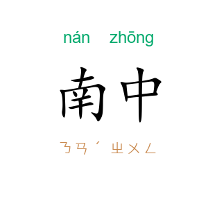 南中