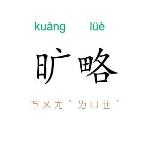 旷略
