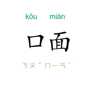 口面