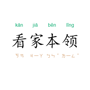 看家本领