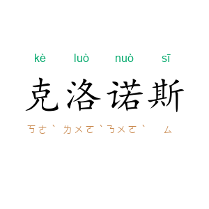 克洛诺斯